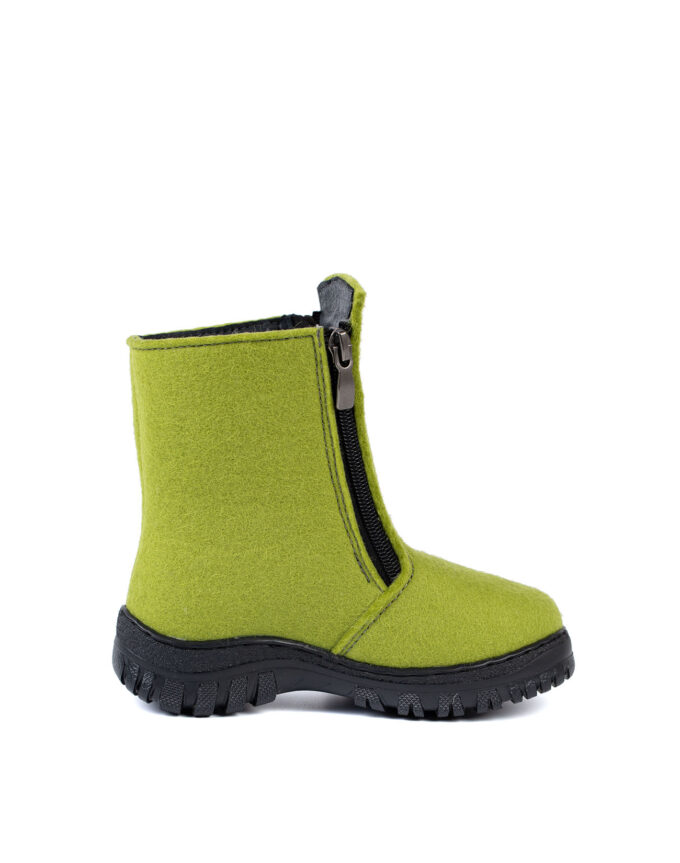 Сапоги войлочные, олива, 22-26р