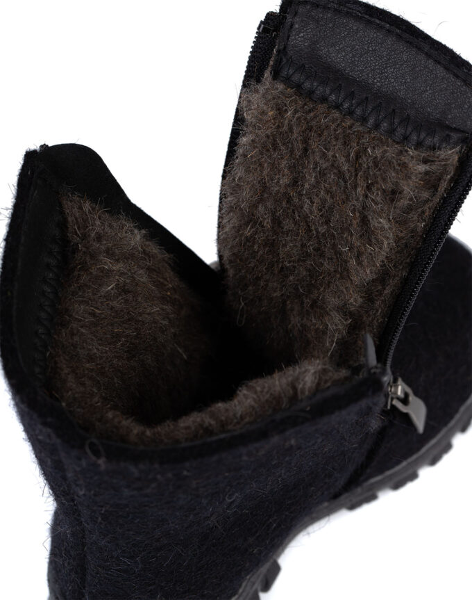 Сапоги войлочные, черные, 22-26р