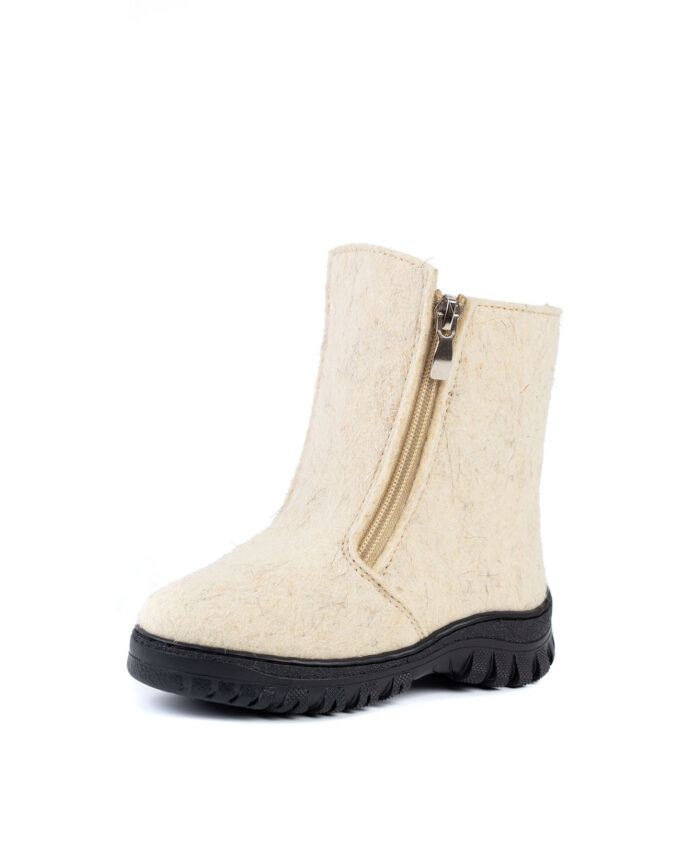 Сапоги войлочные, бежевые, 22-26р