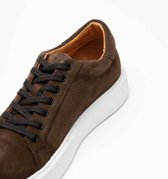 Кеды мужские, коричневые