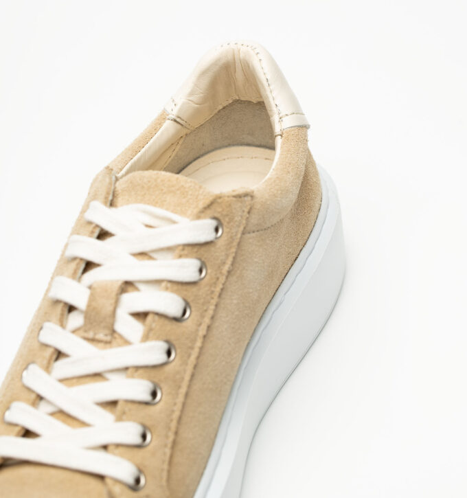 Кеды женские, бежевые