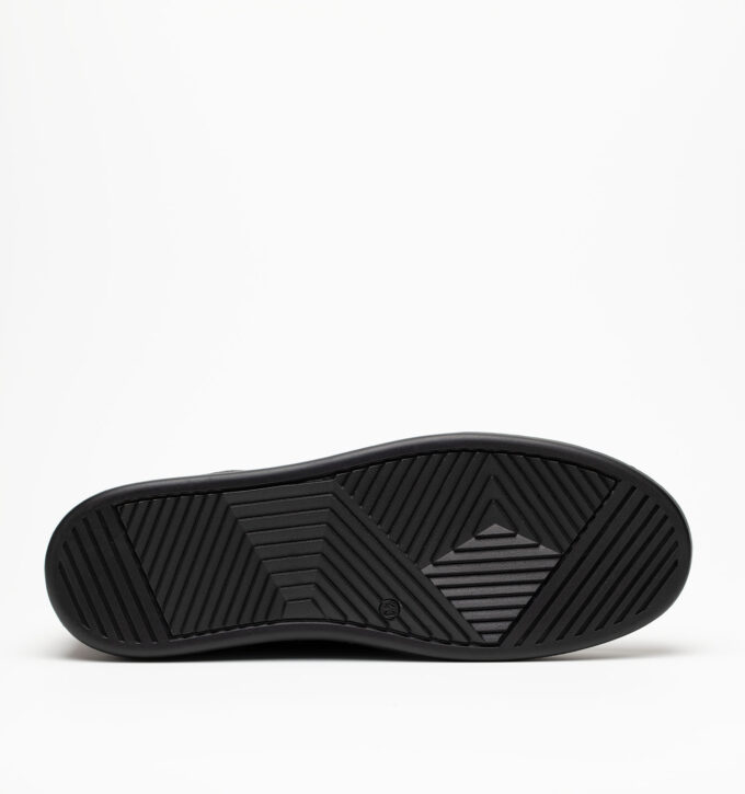 Полуботинки мужские натуральная кожа, черные