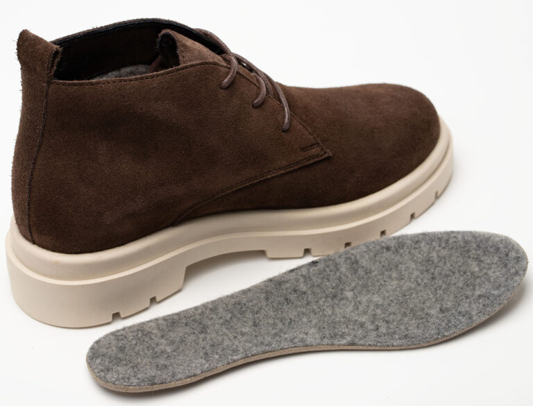 Дезерты женские натуральная кожа с байкой, темно коричневые